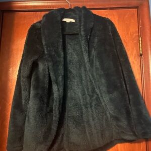 Women's Dark Green Fur Jacket